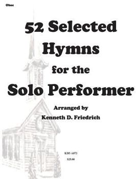 Paperback 52 Selected Hymns for the Solo Performer-oboe version Book