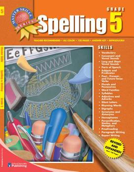 Paperback Spelling & Writing, Grade 5 Book