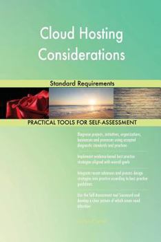 Paperback Cloud Hosting Considerations Standard Requirements Book