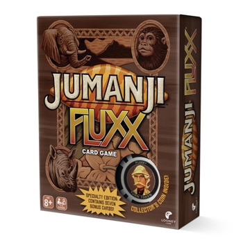 Looney Labs Jumanji Fluxx Card Game - Experience The Chaos of The Jumanji Jungle
