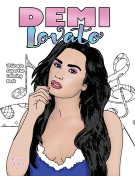 Paperback Demi Lovato Ultimate Superfan Coloring Book