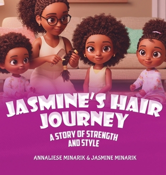 Hardcover Jasmine's Hair Journey Book