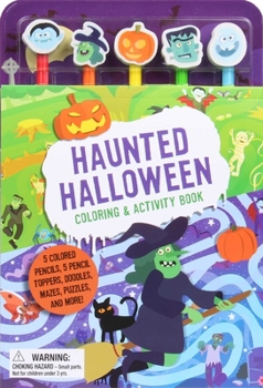 Paperback Haunted Halloween Pencil Toppers Book