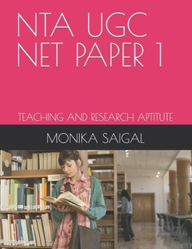 Paperback Nta Ugc Net Paper 1: Teaching and Research Aptitute Book