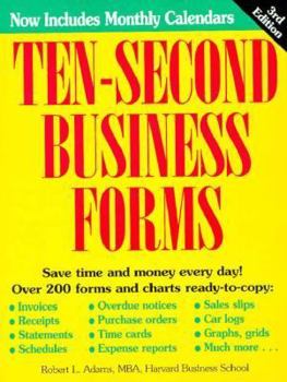 Paperback Ten-Second Business Forms Book