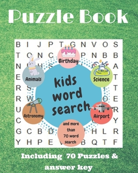 Paperback puzzle book Including 70 Puzzles & answer key: Entertain your child for hours with this fun and learning activity book! Book