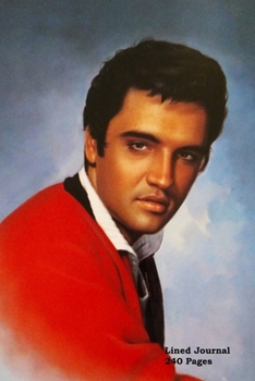 Lined Journal 240 Pages: Elvis Cover