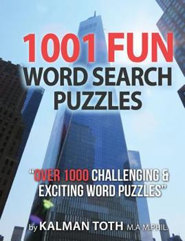 Paperback 1001 Fun Word Search Puzzles Book