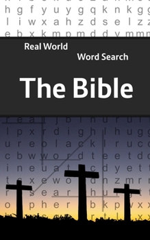 Paperback Real World Word Search: The Bible Book