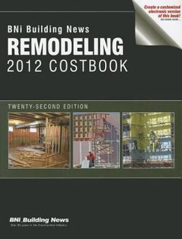 Paperback BNI Building News Remodeling Costbook 2012 Book