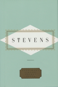 Hardcover Stevens: Poems: Selected by Helen Vendler Book
