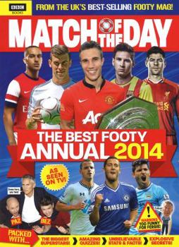 Hardcover Match of the Day Annual 2014 Book