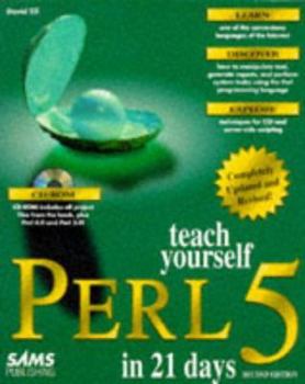Paperback Teach Yourself Perl 5 in 21 Days Book