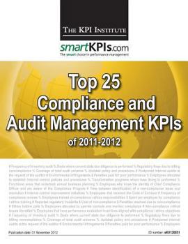 Paperback Top 25 Compliance and Audit Management KPIs of 2011-2012 Book