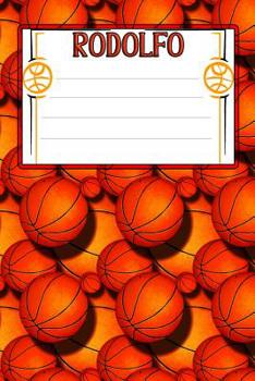 Paperback Basketball Life Rodolfo: College Ruled Composition Book