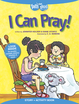 Paperback I Can Pray! Story + Activity Book [With Sticker(s)] Book