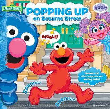 Hardcover Sesame Street Popping Up on Sesame Street Book