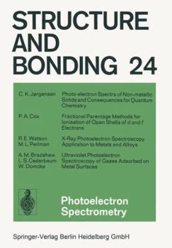 Paperback Photoelectron Spectrometry Book