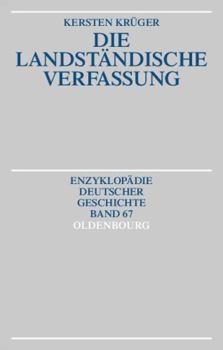 Hardcover Die Landständische Verfassung [German] Book