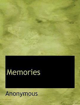 Paperback Memories [Large Print] Book