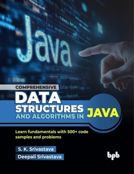 Cover for "Comprehensive Data Structures and Algorithms in Java: Learn fundamentals with 500+ code samples and problems (English Edition)"