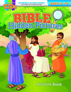 Paperback Bible Hidden Pictures: Coloring Activity Books - General - Ages 8-10 Book
