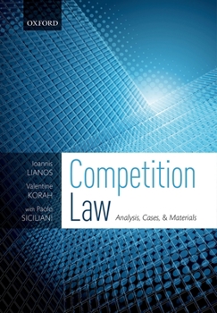 Paperback Competition Law: Analysis, Cases, & Materials Book