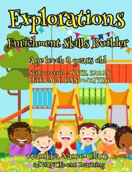 Paperback EXPLORATIONS Enrichment Skills Builder - age 2 Book