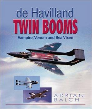 Paperback de Havilland Twin Booms Vampire, Venom and Sea Vixen Book