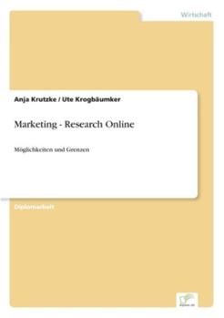Paperback Marketing - Research Online: Möglichkeiten und Grenzen [German] Book