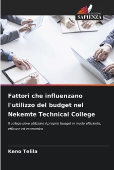 Fattori che influenzano l'utilizzo del budget nel Nekemte Technical College (Italian Edition)