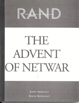 Paperback The Advent Of Netwar Book