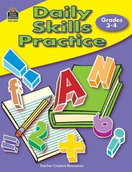 Paperback Daily Skills Practice Grades 3-4 Book