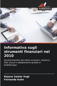 Paperback Informativa sugli strumenti finanziari nel 2010 [Italian] Book