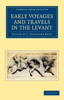 Electronics Early Voyages and Travels in the Levant Book