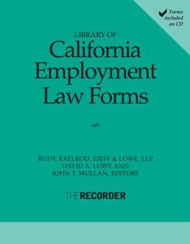 Paperback Library of California Employment Law Forms Book