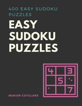 Paperback Easy Sudoku Puzzles: 400 Easy Sudoku Puzzles [Large Print] Book