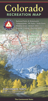 Map Colorado Recreational Maps Book