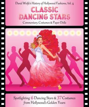 Paperback Classic Dancing Stars Paper Dolls Book