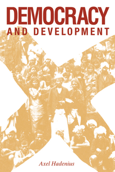 Hardcover Democracy and Development Book