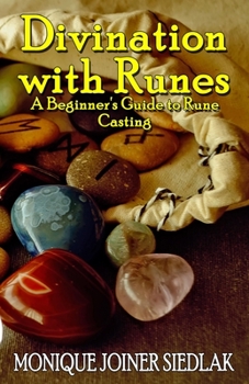 Paperback Divination with Runes: A Beginner's Guide to Rune Casting Book