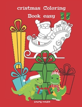 Paperback christmas coloring book easy: christmas coloring book for girls ages 8-12 for Stress Relief and Relaxation Book