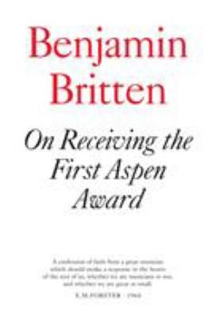 Paperback On Receiving the First Aspen Award Book