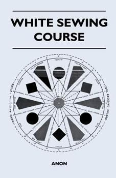 Paperback White Sewing Course Book