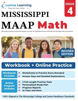 Paperback Mississippi Academic Assessment Program Test Prep: MAAP Study Guide Book