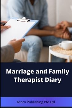 Paperback Marriage and Family Therapist Dairy Book