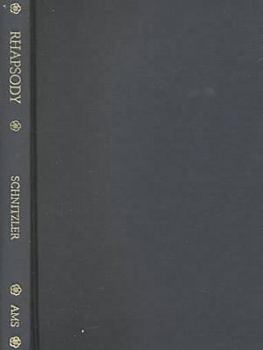 Hardcover Rhapsody: A Dream Novel Book