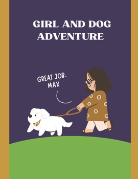 Paperback Girl and Dog Adventure Book