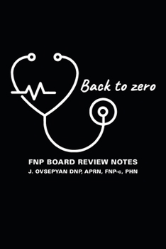 Paperback Back to Zero: FNP Board Review Notes Book