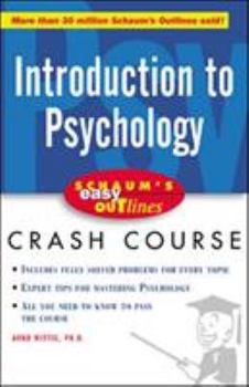 Paperback Introduction to Psychology: Based on Schaum's Outline of Theory and Problems of Introduction to Psychology, Second Edition Book